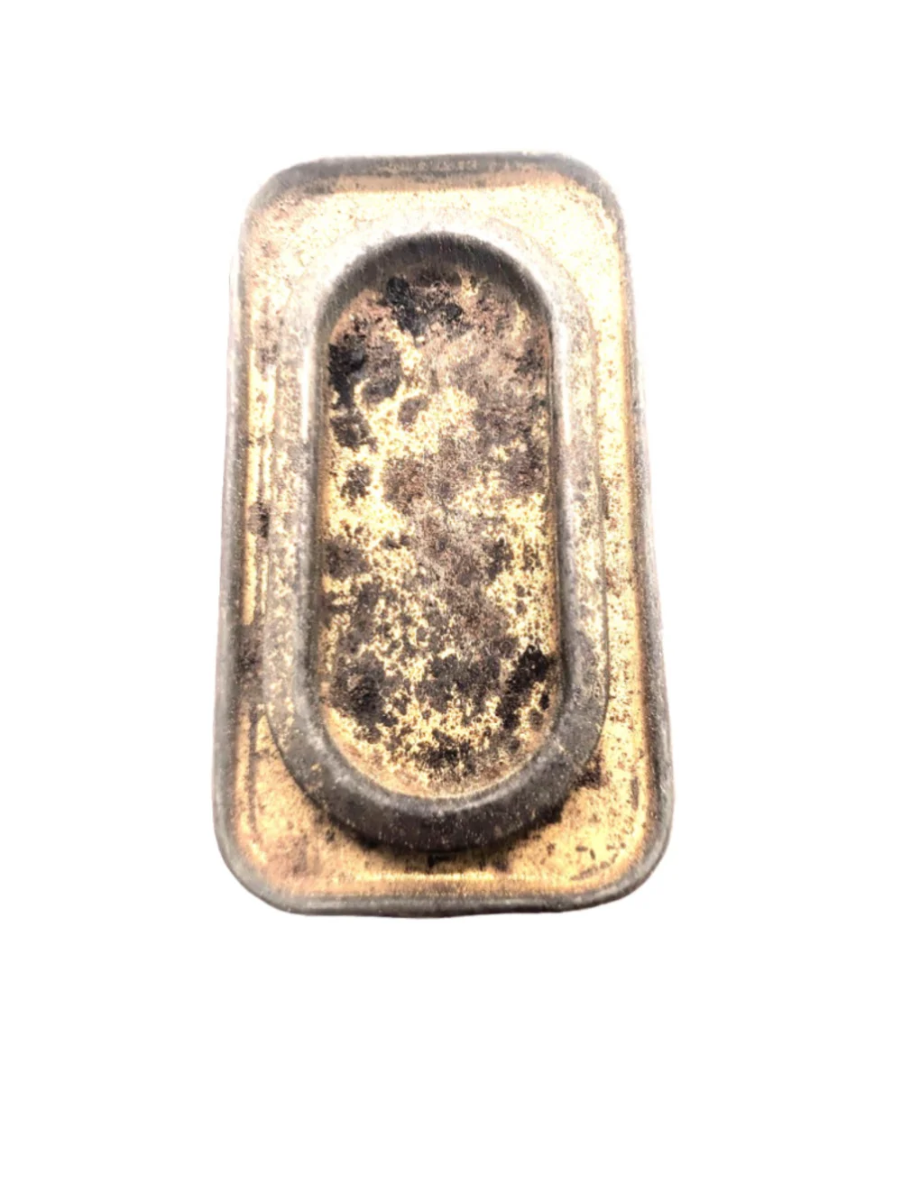 Vintage A. Schilling & Co Allspice Spice Tin - Gold Top & Bottom - 2 oz